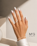 Blanc de Rivoli - Press on nails