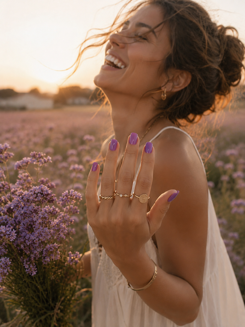 Brume Mauve - Press on nails