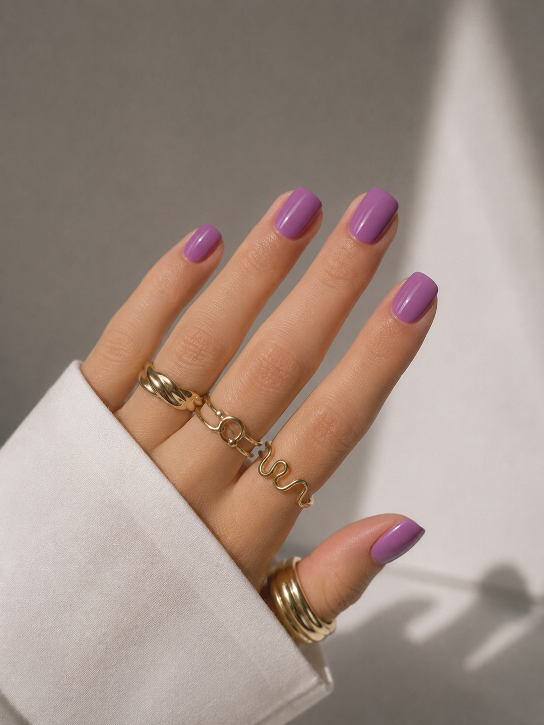 Brume Mauve - Press on nails