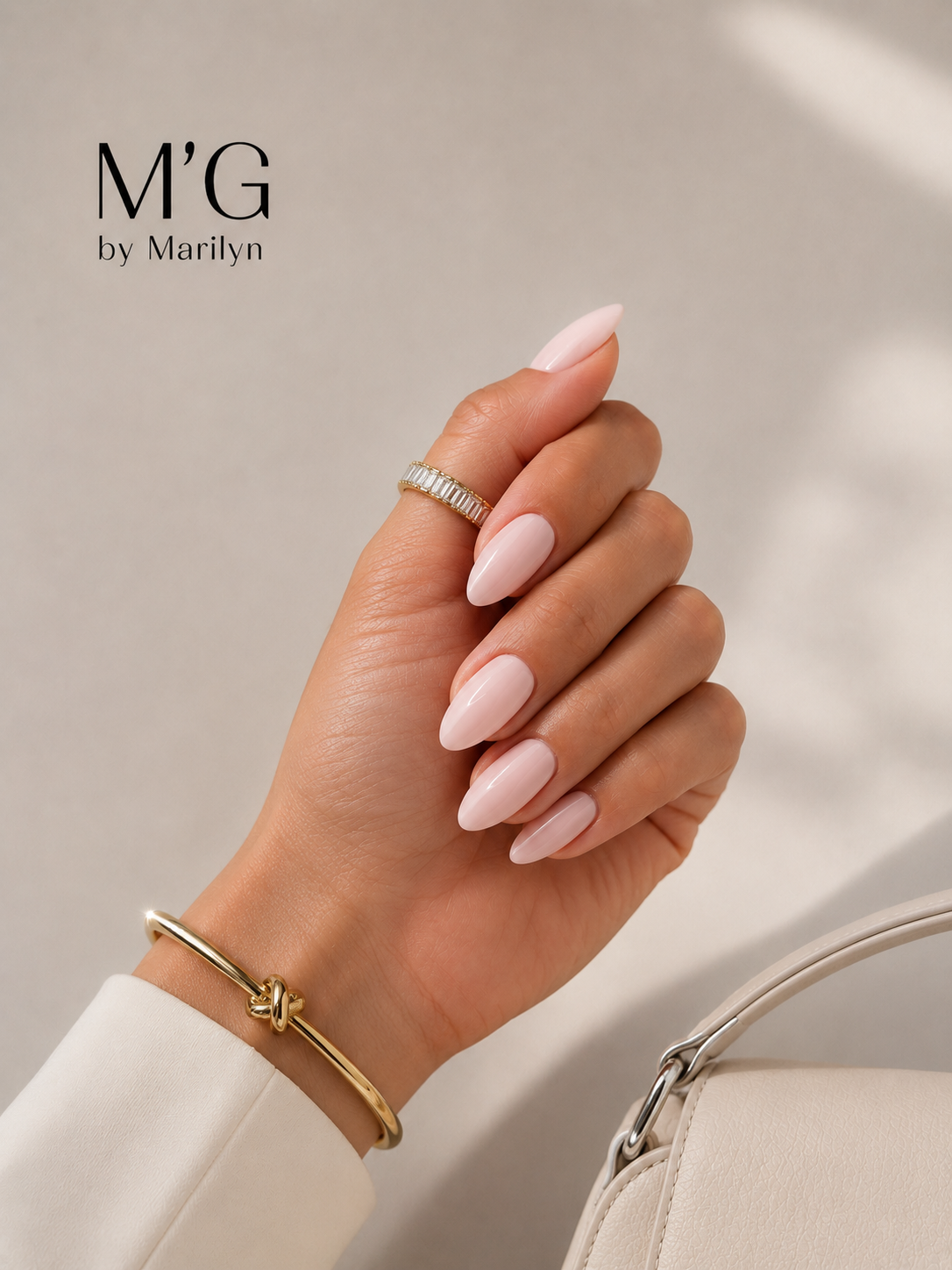 Nude Rosé - Press on Nails