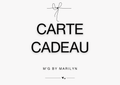 Carte cadeau - M'G by Marilyn