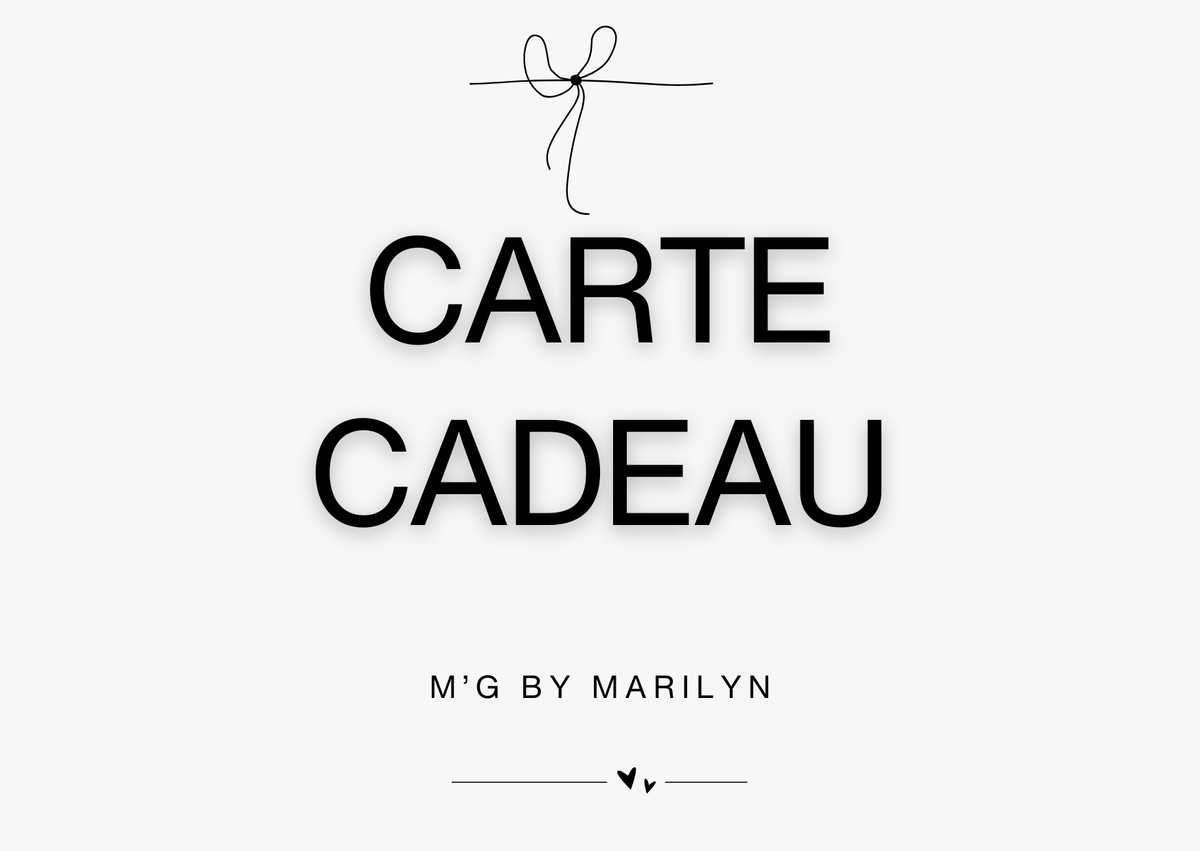 Carte cadeau - M'G by Marilyn
